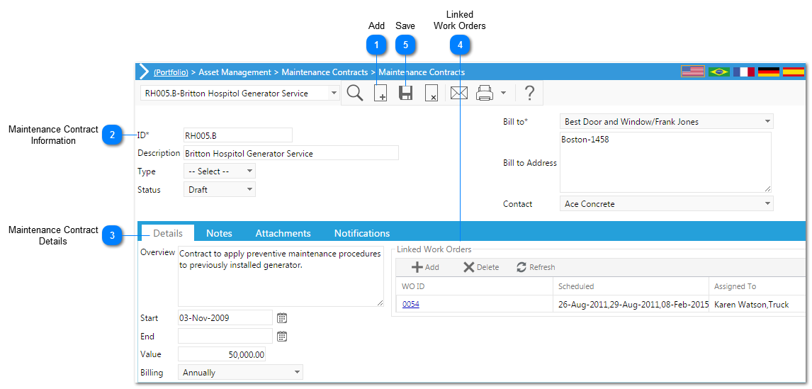 Maintenance Contracts